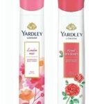 Yardley London Deodorant Spray For Women Mist And Red Rose Combo Pack 2 (150 Ml) - Fast Shipping to USA & Canada