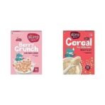 Slurrp Farm Berry Crunch Strawberry Cereal 400g & Slurrp Farm Porridge Millet And Oats Powder 250G - Fast Shipping to USA & Canada - Image 2