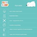 TIDY SLEEP Muslin Cotton Baby Square Cloth Nappy for Baby| Reuseable Washable Nappy (0-12 Months) - Fast Shipping to USA & Canada - Image 7