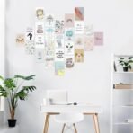 a baby cherry 26 Pieces Peel-N-Stick-Wall Collage Kit| Aesthetic Room Decor Items | Wall Posters Aesthetic | Aesthetic Things for Girls | Girl Room Decor Items for Bedroom | - Fast Shipping to USA & Canada - Image 5