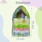 Infantbond 3-in-1 Carry Bag, Sleeping Bag & Mattress (New Star Green) ? Fast Shipping to USA & Canada - Image 4