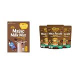 Slurrp Farm Chocolate Milk Mix 250g + Chocolate Pancake Mix 3x150g | Fast Shipping USA & Canada - Image 2