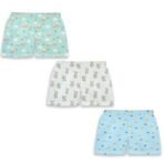 1ST STEP 100% Soft Muslin Cotton Baby Shorts - Pack of 3 - Fast Shipping to USA & Canada - Image 2