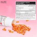 INLIFE Fish Oil CoQ10 Omega 3 - 60 Liquid Capsules - Fast Shipping to USA & Canada - Image 3