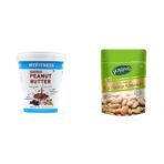 MYFITNESS Chocolate Peanut Butter Smooth 510g & Happilo Almonds 200g - Fast Shipping to USA & Canada