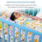 a baby cherry Organic Cotton Baby Pillow for Newborns (0M to 3 Years) ? Unisex | Washable | Pillow Cover Included - Fast Shipping to USA & Canada - Image 6