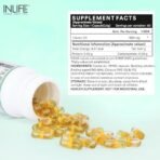 INLIFE Castor Oil 500mg - 60 Liquid Capsules - Fast Shipping to USA & Canada - Image 3