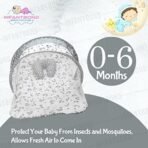 Infantbond Super Soft Mattress with Net (Star & Moon Grey) ? Fast Shipping to USA & Canada - Image 5