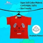 Infantbond Half-Sleeve T-Shirts Pack of 5 (18-24 M) ? Fast Shipping to USA & Canada - Image 3