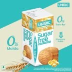 Unibic Sugar Free Butter Cookies I Low GI No Maida I Cashew Biscuits I Sugar-Free Snack I Healthy Cookies | 300 Gram (75 G*4)/270 Gram (67.5G*4) - Fast Shipping to USA & Canada - Image 3