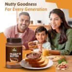 DiSano Chocolate Peanut Butter Crunchy, 924g, 23g Protein & 6.4g Dietary Fibre, Tasty & Healthy Chocolate Spread for Breakfast & Snacks, Made with Premium Roasted Peanuts, Zero Cholesterol & Trans Fat - Fast Shipping to USA & Canada - Image 7