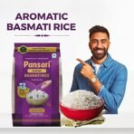 Pansari Khana Basmati rice, Great Taste and Mesmerizing Aroma | Long Grain, Naturally Aged(2-Years) with Fortified - 1Kg - Fast Shipping to USA & Canada - Image 6