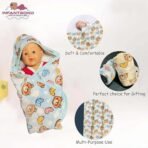 Infantbond Wrapper Baby Blanket (Pack of 2, Yellow) ? Fast Shipping to USA & Canada - Image 4