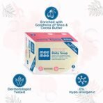 Mee Mee Baby Soap 75g, Pack of 3 (Buy 2, Get 1 Free) | Nurturing Bathing Bar with Natural Shea & Cocoa Butter | For Baby's Sensitive Skin | Paraben Free | Dermatologist-Approved for Gentle Skin Care - Fast Shipping to USA & Canada - Image 5