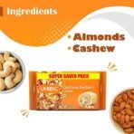 UNIBIC FOODS Cashew Badam Cookies, 500/450g (weight may vary) - Fast Shipping to USA & Canada - Image 6