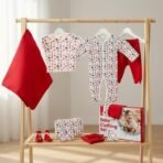 StarAndDaisy New Born Baby Clothes Set 0-6 Months/Newborn Baby Gift Set Clothes 12 Pieces ?100% Pure Cotton, New Born Baby Gift Pack Infant Clothing with Body Suit, Mittens, Caps, Bibs & Socks, - Fast Shipping to USA & Canada - Image 2