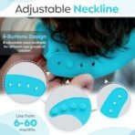 a baby cherry - Baby Bibs | Bib For Baby | Comfortable Soft, Durable, Easy Wipe, Waterproof, Adjustable Neckline Buttons | Silicone Bib for Feeding Infants and Toddlers (6M to 5Y) Set of 1 - Fast Shipping to USA & Canada - Image 6