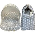 Infantbond Cotton Sleeping Mattress with Net (Sheep Gray) ? Fast Shipping to USA & Canada - Image 2