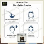 Online Quality Store Zinc Oxide Powder for Face & Skin (150g) - Fast Shipping to USA & Canada - Image 6
