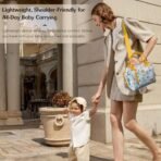 StarAndDaisy Diaper Bag/Diaper Bags for Mom with Light Weight and Potable Design/Multi Compartments, Waterproof Baby Bag with Ultra soft fabric. - Fast Shipping to USA & Canada - Image 6