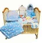 Infantbond 73 in 1 Monsoon Essentials Nursery Bag (Blue Cloud) ? Fast Shipping to USA & Canada - Image 2