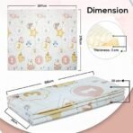 StarAndDaisy Baby Mats for Floor/Play Mat for Kids with Double Sided Water Proof/Baby Play Mat for Babies, Infants & Toddlers Reversible & Foldable Design - Fast Shipping to USA & Canada - Image 7