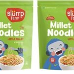 SLURRP FARM Little Millet Noodles No Maida Not Fried 192G Pack of 2 - Fast Shipping to USA & Canada