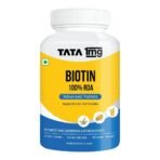 TATA 1mg Biotin + Advanced - 60 Tabs - Fast Shipping to USA & Canada
