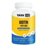 TATA 1mg Biotin + Advanced - 60 Tabs - Fast Shipping to USA & Canada