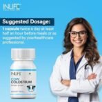 INLIFE Colostrum 500mg - 60 Capsules - Fast Shipping to USA & Canada - Image 4