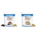 MYFITNESS Chocolate PB Crunchy 1250g & Original PB Crunchy 1250g | Protein - Fast Shipping to USA & Canada