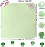 MOM CARE Cotton Hooded Bath Towels for Newborn Baby Wash Cloth for Babies Extra Soft Bathing Towel Infants Toddlers,(Pack of 1) Yellow L-76cm X B-76cm - Fast Shipping to USA & Canada - Image 5