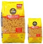 Disano Pastalicious 100% Durum Wheat Fusilli Pasta, 1Kg & Pastalicious 100% Durum Wheat Macroni Pasta, Elbow, 500G - Fast Shipping to USA & Canada - Image 2