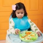 a baby cherry - Baby Bibs | Bib For Baby | Comfortable Soft, Durable, Easy Wipe, Waterproof, Adjustable Neckline Buttons | Silicone Bib for Feeding Infants and Toddlers (6M to 5Y) Set of 1 - Fast Shipping to USA & Canada - Image 3