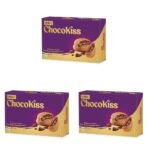 Unibic Foods India Pvt LTD Choco Kiss Cookies 250 Grams, Filled with Chocolate, Rich & Indulgent Snack Delicious Creamy Flavors, Crunchy and Choco Cream Centred Biscuits Made for Chocoholics - Fast Shipping to USA & Canada