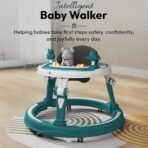 StarAndDaisy 360 Baby Walker 6-24 Months / 7 Level Height Adjustment Walker for Kids Boy and Girl with Switchable Food & Musical Toy Tray/Premium Baby Activity Walker - Blue - Fast Shipping to USA & Canada - Image 3