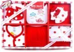 MOM CARE Newborn Baby Gift Set Has All Newborn Baby Essential Clothes in Baby Gift Set for or Girls Unisex 9 pcs (Red) - Fast Shipping to USA & Canada - Image 3