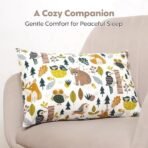 a baby cherry ? 12x18? Kids Pillow with 1 Pillow case, Soft Pillows for Kids, Perfect for Sleeping (2Yr to 6 Yr) Pillow for Boys & Girls (Animal) - Fast Shipping to USA & Canada - Image 5