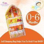 Infantbond Combo Cotton Nest Bed with Net (Orange Fox) ? Fast Shipping to USA & Canada - Image 5