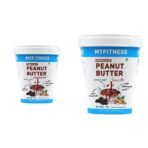 MYFITNESS Chocolate Peanut Butter Crunchy 510g & Smooth 510g | Protein - Fast Shipping to USA & Canada