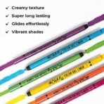 Lamel- 404 Oh My Color Gel Eyeliner - Yellow, Creamy Texture, Hypoallergenic & Super Long Lasting, Glides Effortlessly, Vibrant Shades, Cruelty-Free Eyeliner Waterproof Pencil - 1.4gm - Fast Shipping to USA & Canada - Image 3