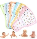 MOM CARE Cotton Cloth Nappies for Newborn,Reusable Diapers,Langots,U Shaped Double Layer Padded Extra Soft Nappy For Boy, girl Unisex Babies(Pack of 6) (0-6 Months) Off-White - Fast Shipping to USA & Canada - Image 3