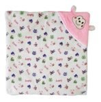 First Kick Baby Blankets Newborn Pack of Super Soft Baby Wrapper Durable Velvet Cum Baby Sleeping Bag for Baby Boys, Baby Girls, Babies (66cm x 66cm, 0-6 Months) Baby Pink - Fast Shipping to USA & Canada - Image 5