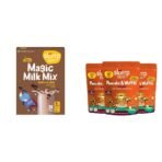 Slurrp Farm Chocolate Milk Mix 250g + Classic Pancake Mix 3x150g | Fast Shipping USA & Canada
