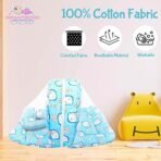 Infantbond Born Baby Mattress with Net & Sleeping Bag (Blue) ? Fast Shipping to USA & Canada - Image 6