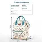 StarAndDaisy Baby Diaper Bag for Mother Travel/Diaper Bags for Mother for Travel with Laptop Pocket, Multi Compartments, Insulated Bottle Pockets, Waterproof, Ultra soft fabric - Animal Print - Fast Shipping to USA & Canada - Image 5