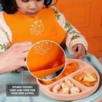 a baby cherry - Baby Bibs | Bib For Baby | Comfortable Soft, Durable, Easy Wipe, Waterproof, Adjustable Neckline Buttons - Fast Shipping to USA & Canada - Image 4