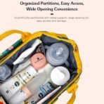 StarAndDaisy Diaper Bag/Diaper Bags for Mom with Light Weight and Potable Design/Multi Compartments, Waterproof Baby Bag with Ultra soft fabric. - Fast Shipping to USA & Canada - Image 4