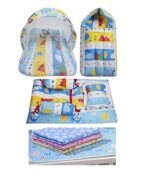 Infantbond Combo Mattress & Bedding Set (PID Fox Blue) ? Fast Shipping to USA & Canada - Image 2