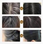 MOKRUSH Long-Lasting Cover-Up Hair Powder - Black, Covers Grey Roots Bald Spots Instantly Highly Pigmented Fuller Denser Look Matte Finish Fine Hair Color Touch Up Stick Comb Flawless Application, 20gm (BLACK) - Fast Shipping to USA & Canada - Image 7